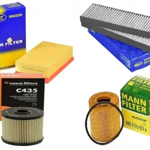 Zestaw filtrów Peugeot 5008 2.0 HDi Wyprzedaż