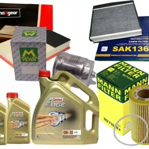 ZESTAW FILTROW VOLVO XC90 (275) D3/D5 do 06+olej Autentyczny