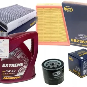 Zamów teraz Zestaw filtrów Land RoverFreelander 2 2.0 + olej