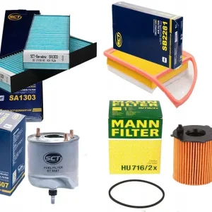 Zestaw filtrów Peugeot 301 1.6 HDi Szybka dostawa