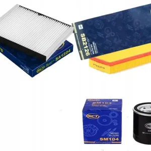 Zestaw filtrów Fiat Punto II 80 1.2 16v 1.4 Autentyczny