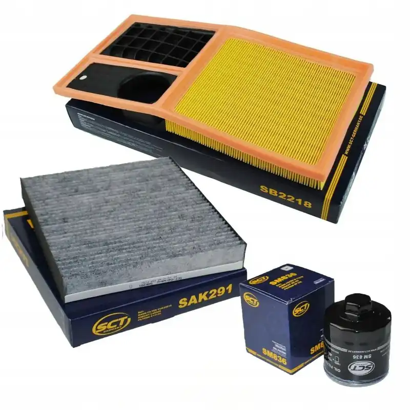 Zestaw filtrów VW POLO(6R.6C) 1.4 od 2010 Oryginalny