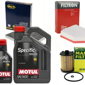 ZESTAW FILTROW VOLVO S60 III (224) B4 B5 B6 T6 Hyb Nowość