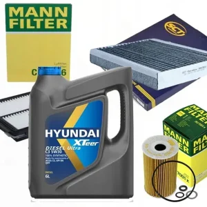 Zestaw filtrów KIA Optima 1.7CRDI 15/20 +olej Nowość