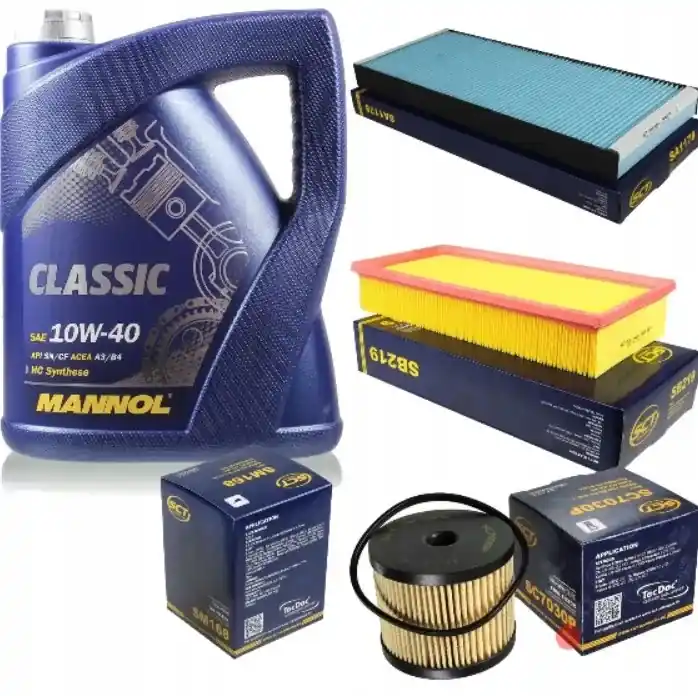 Zestaw filtrow + olej 5l Peugeot 807 Expert 2,0hdi Ostatnia szansa