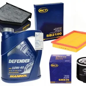 Wysoka jakość Zestaw filtrów VW CADDY III 1.6 2004-2006.05 +olej