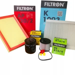 Autentyczny FILTRON ZESTAW FILTRÓW do PEUGEOT 307 2.0HDI