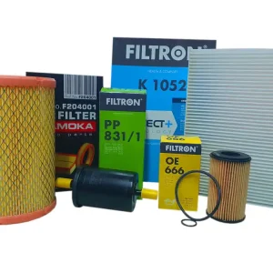 ZESTAW FILTRÓW do RENAULT KANGOO CLIO II 1.2 Wysoka jakość