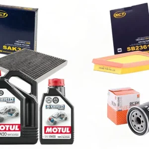 Zestaw filtrów Suzuki Swace 1.8 Hybrid +OLEJ Autentyczny