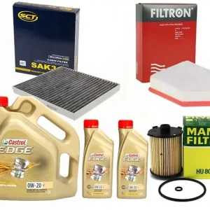 ZESTAW FILTROW VOLVO XC60 (246)B4 Hybrid +OLEJ Szybka dostawa