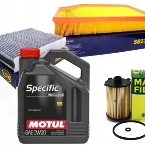 Bezpieczna płatność ZESTAW FILTROW VOLVO XC60 (156) D3 2015-2017 +OLEJ