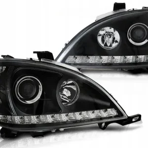 Wysoka jakość LAMPY NOWE MERCEDES W163 ML 98-01R DAYLIGHT LED BLACK