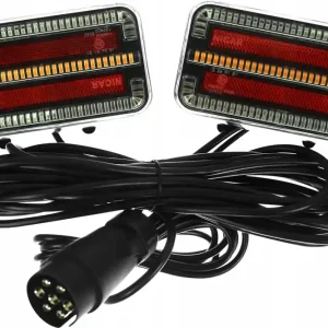 Lampy tylne TT Technology TT.12025 LED 3 funkcje na magnes, z przewodem 12m Ostatnia szansa