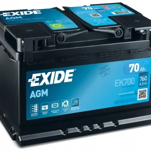Akumulator EXIDE AGM START&STOP EK700 70Ah 760A EN Kup teraz