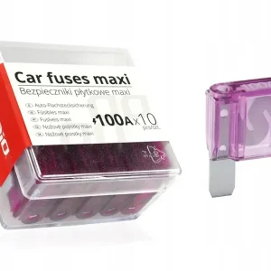 Bezpieczniki samochodowe MAXI pudełko 10 szt 100A AMIO-02330 Niska cena