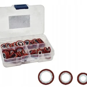 Zestaw uszczelek podkładek metalowo-gumowych 60 sztuk Ford 5181037 Wyprzedaż