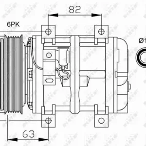 32112 KOMPRESOR KLIMATYZACJI NRF 32112 NRF Kup teraz