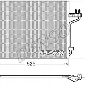 Bezpieczna płatność Skraplacz, klimatyzacja DENSO DCN10047