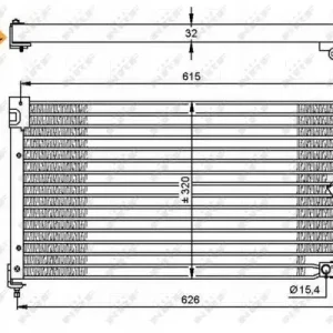 Bezpieczna płatność Skraplacz, klimatyzacja NRF 35348