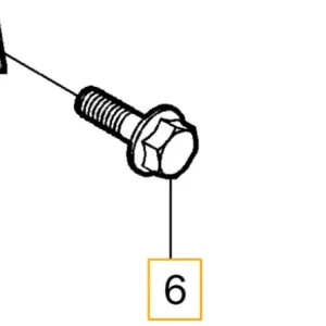 VOLVO oryginalna sruba M10x25 OE 985161 Ekspresowa dostawa