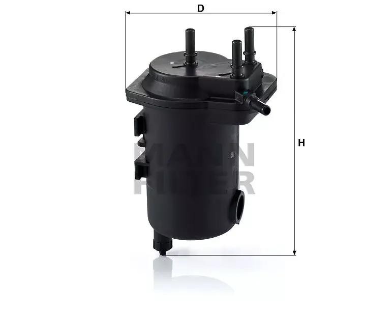 Autentyczny WK 939/10X MANN-FILTER FILTR PALIWA