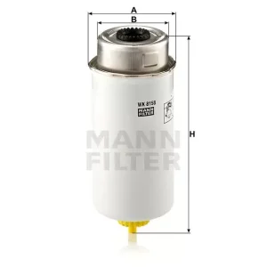 WK 8158 MANN-FILTER FILTR PALIWA Bezpieczna płatność