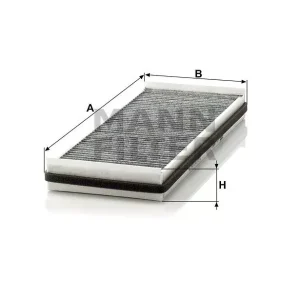 Zwrot pieniędzy CUK 3840 MANN-FILTER FILTR POWIETRZA KABINOWY