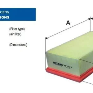 AP 196/6 FILTRON FILTR POWIETRZA Zamów teraz