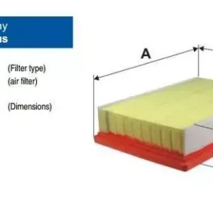 AP 109/9 FILTRON FILTR POWIETRZA Popularny