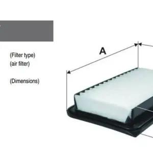 Autentyczny AP 190/8 FILTRON FILTR POWIETRZA
