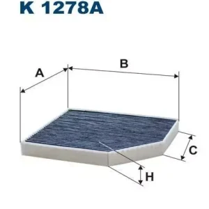 Wyprzedaż K 1278A FILTRON FILTR PRZECIWPYŁKOWY Z WĘGLEM AKTYWNYM