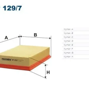 Zwrot pieniędzy AP 129/7 FILTRON FILTR POWIETRZA