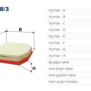 AP 028/3 FILTRON FILTR POWIETRZA Zamów teraz