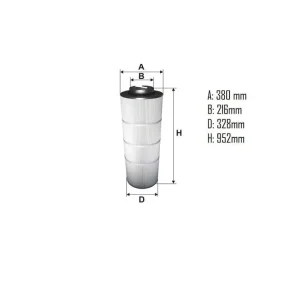 Bezpieczna płatność AM 484/1 FILTRON FILTR POWIETRZA