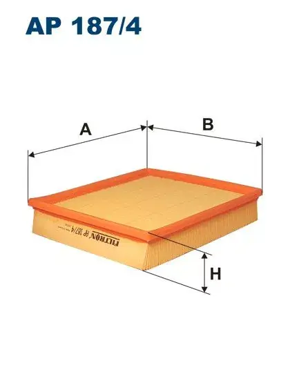 AP 187/4 FILTRON FILTR POWIETRZA Bezpieczna płatność