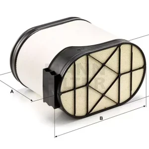 Zwrot pieniędzy CP33540 Mann filtr powietrza