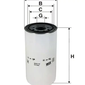 92011E WIX Filtr Oleju Wysoka jakość