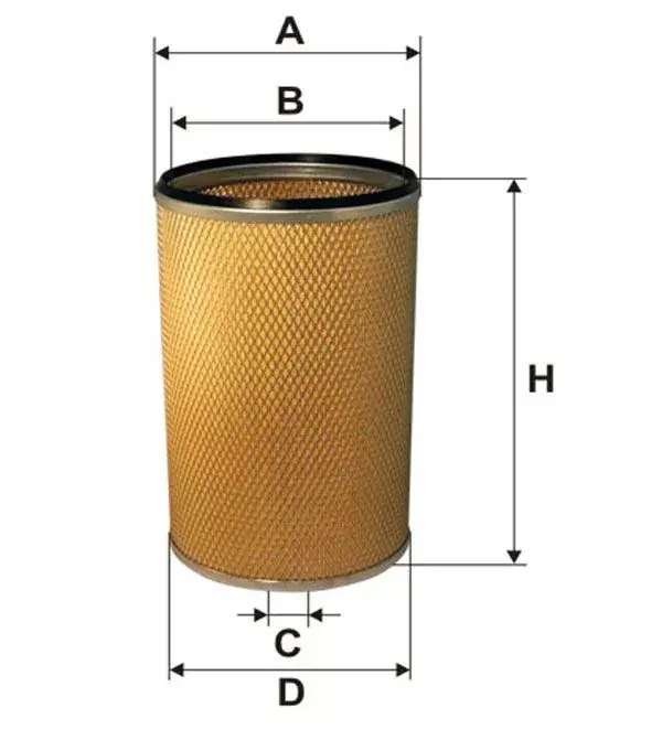 93077E WIX Filtr Powietrza Rabat