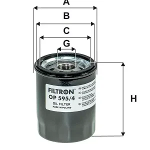 Autentyczny OP595/4 Filtron filtr Oleju