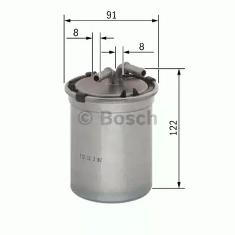 0450906464 BOSCH Filtr paliwa Oryginalny