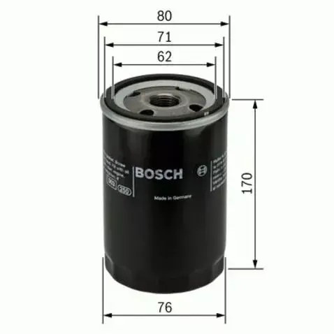 0451103249 BOSCH Filtr oleju Szybka dostawa
