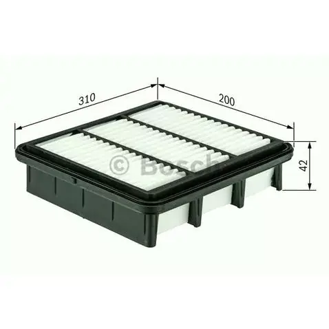 1987429162 BOSCH Filtr powietrza Kup teraz