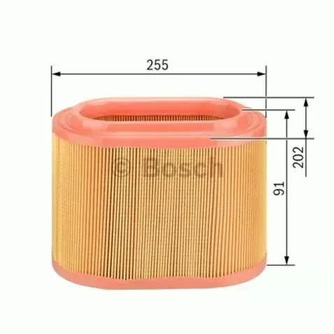 1457433311 BOSCH Filtr powietrza Zwrot pieniędzy