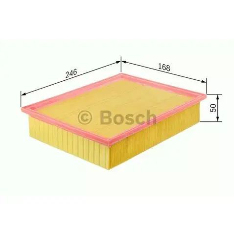 1457433090 BOSCH Filtr powietrza Popularny