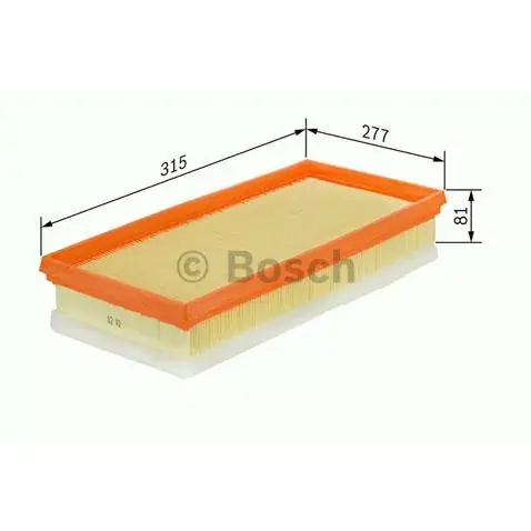 1457433703 BOSCH Filtr powietrza Nowość