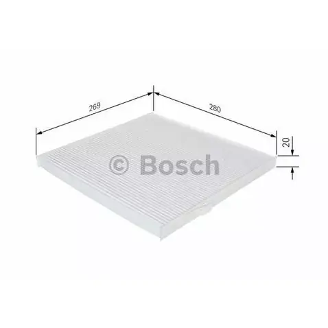 1987432237 BOSCH Filtr kabinowy Oryginalny