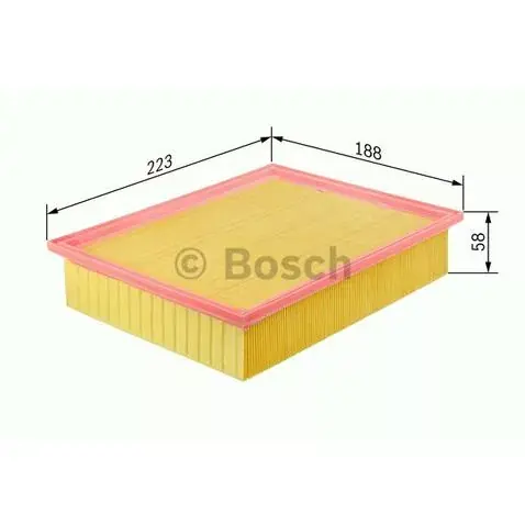1457433741 BOSCH Filtr powietrza Oferta limitowana