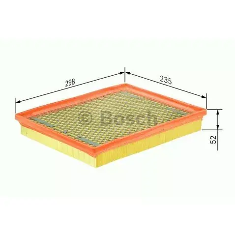1457433655 BOSCH Filtr powietrza Zwrot pieniędzy
