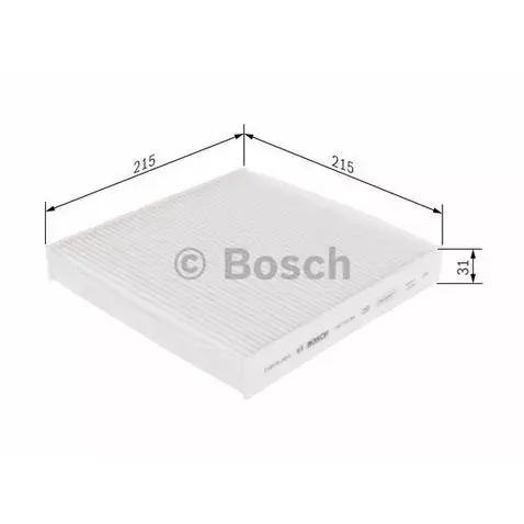 1987435069 BOSCH Filtr kabinowy Wysoka jakość