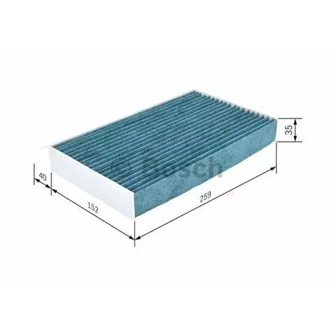 0986628534 BOSCH Filtr kabinowy Darmowa dostawa